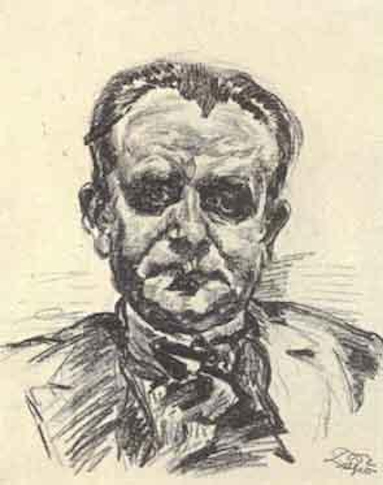 Portrait of Karl Heinz Martin by Ludwig Meidner