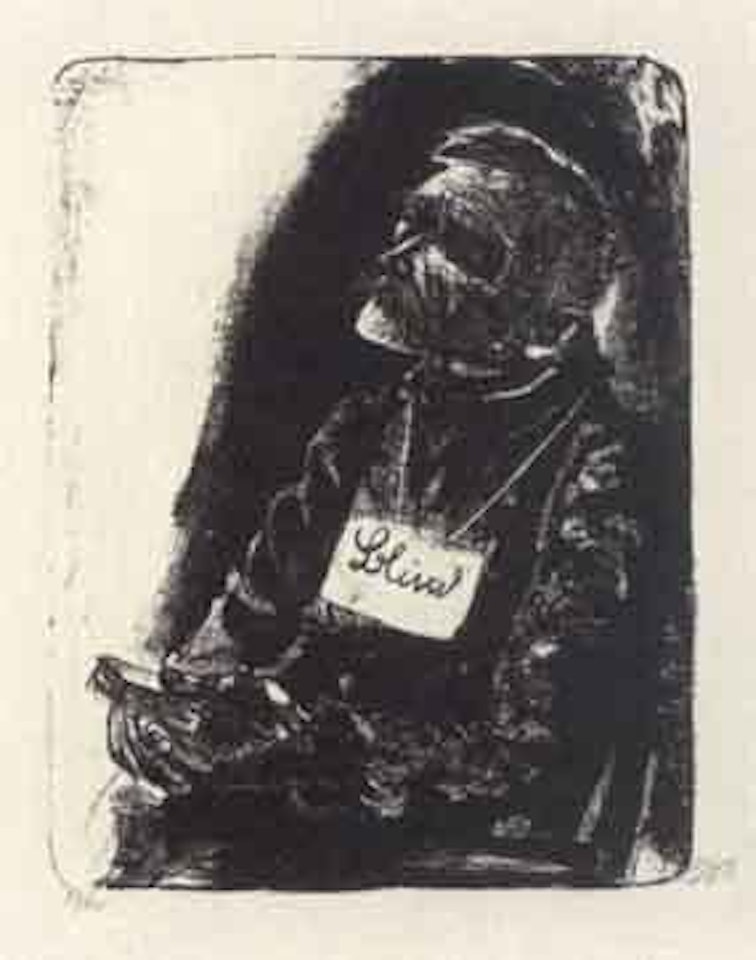 Blind man by Otto Dix