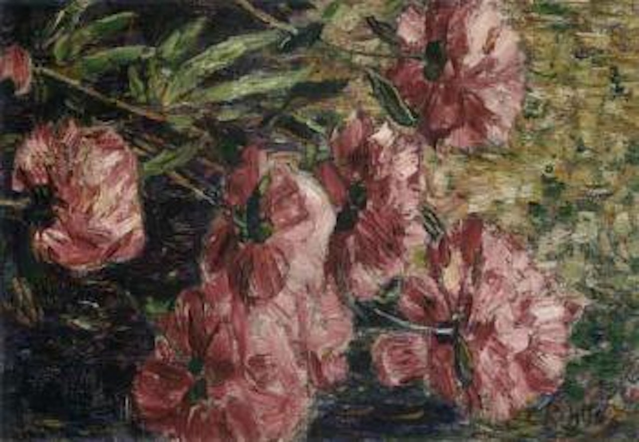 Peonies by Christian Rohlfs