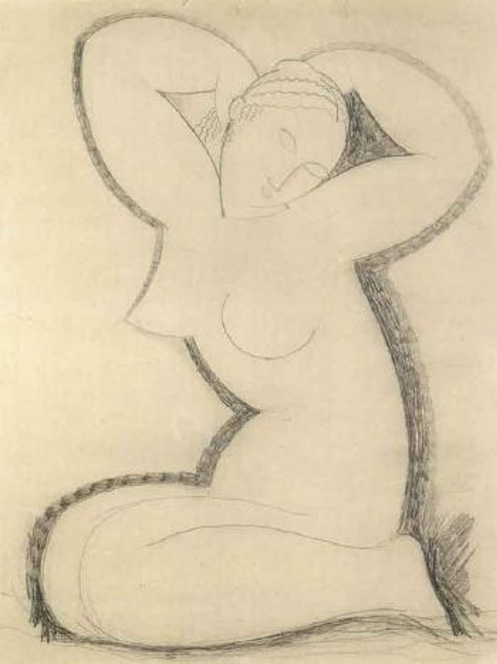 Cariatide by Amedeo Modigliani