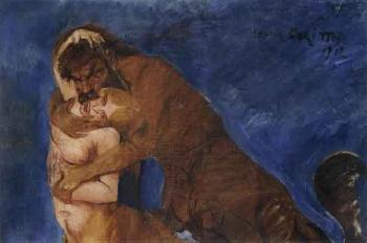 Centaur pair by Lovis Corinth