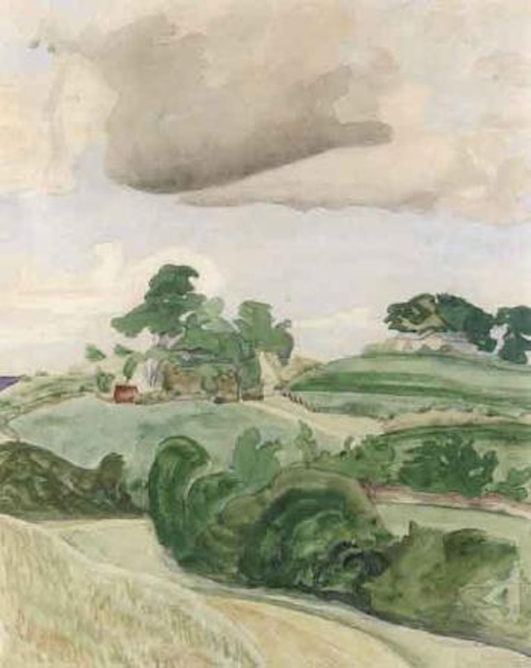 Landscape in Angeln by Erich Heckel