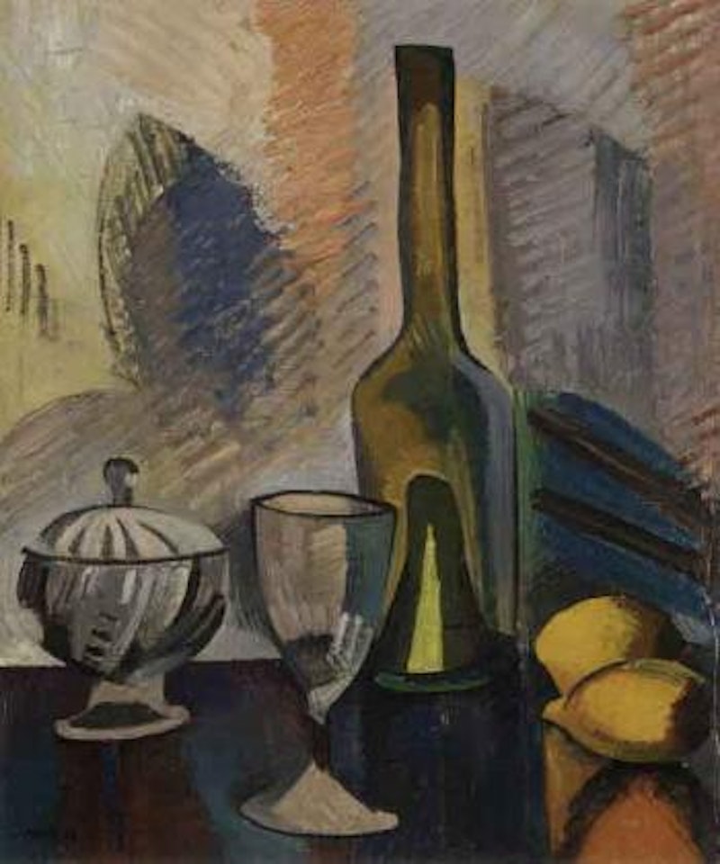 Nature morte aux deux citrones by Auguste Herbin