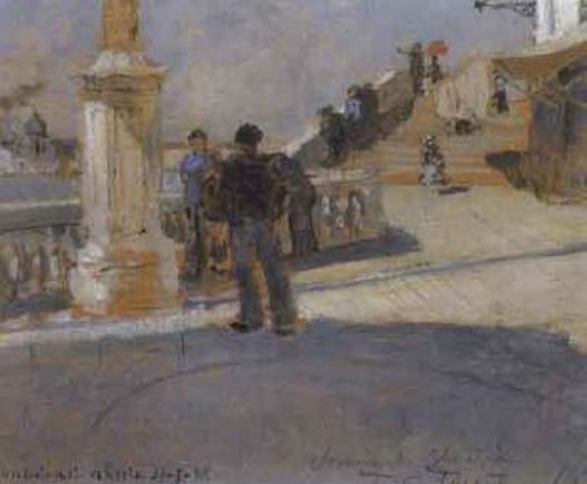 Via Garibaldi, Venezia by Fritz Thaulow