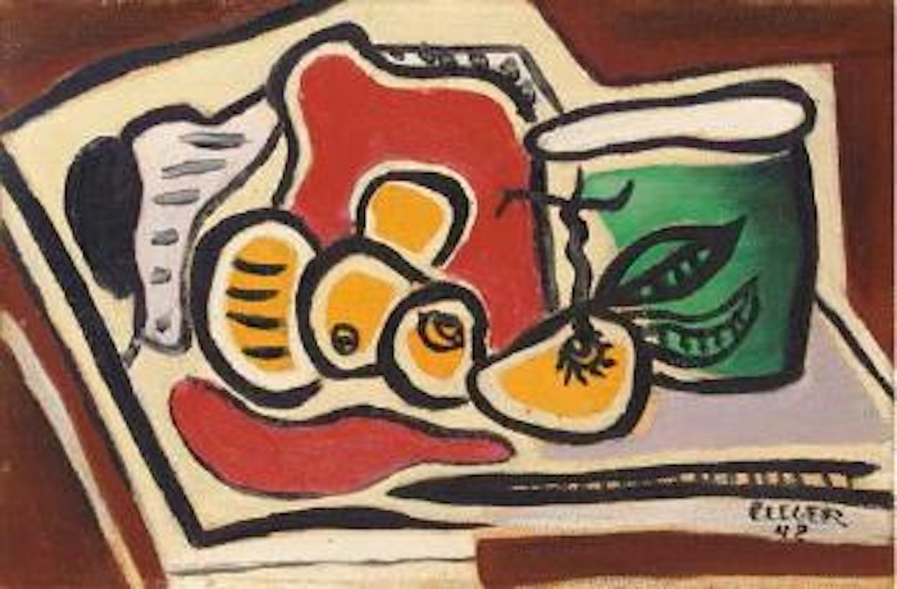 Nature morte aux fruits by Fernand Leger