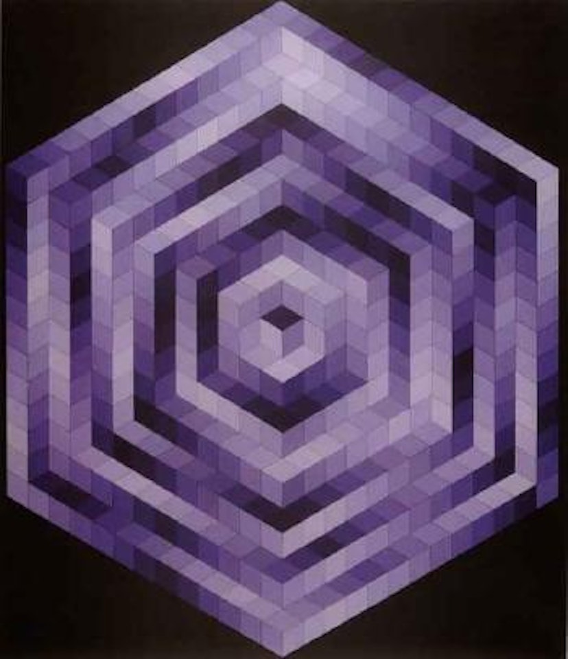 Kristal by Victor Vasarely