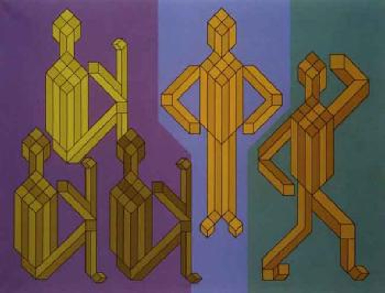 Tserks by Victor Vasarely