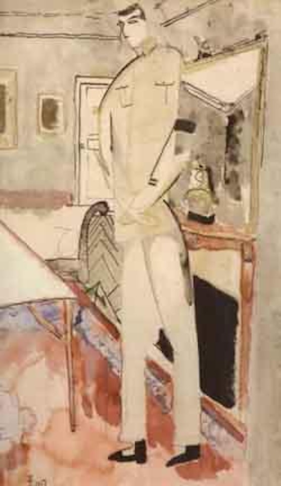 Portrait d'homme by Ossip Zadkine