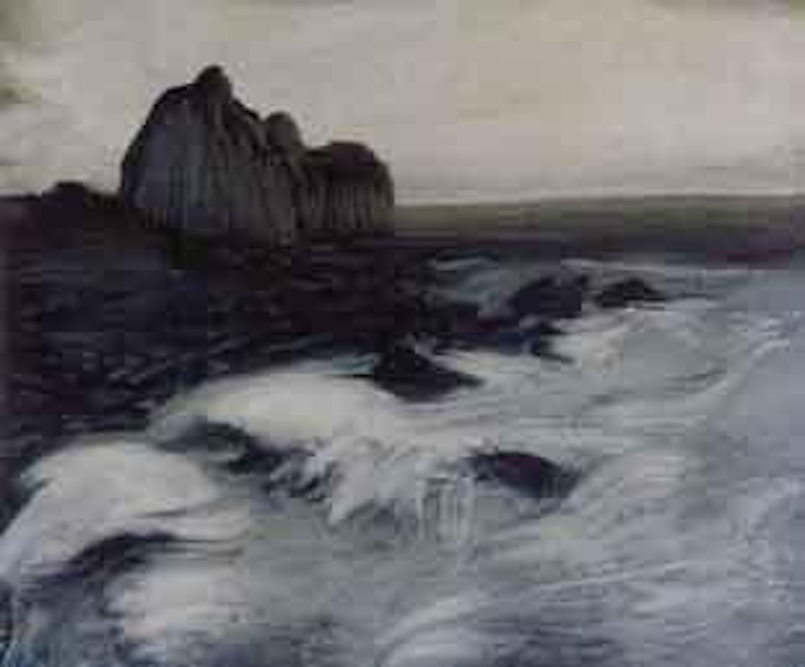 Back becah, New Plymouth by Michael Smither