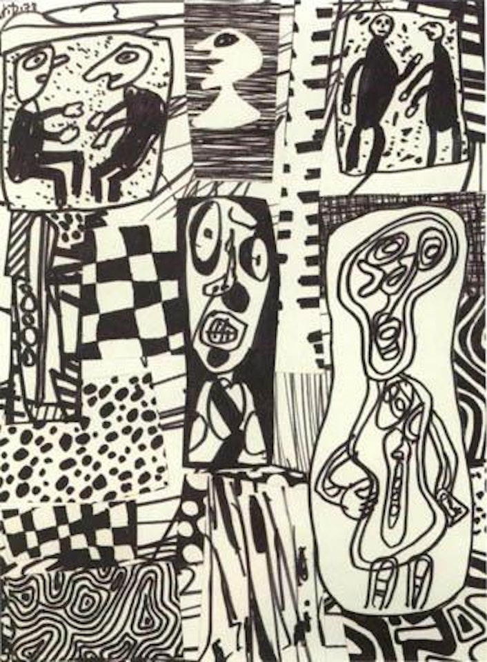 Situation XLIX by Jean Dubuffet