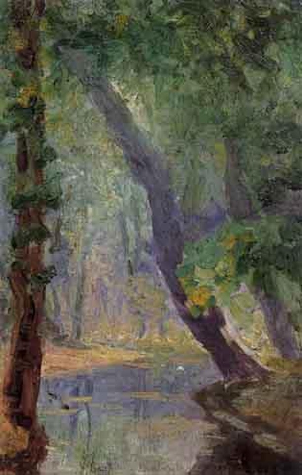 Bord de riviere ombrage by Maximilien Luce