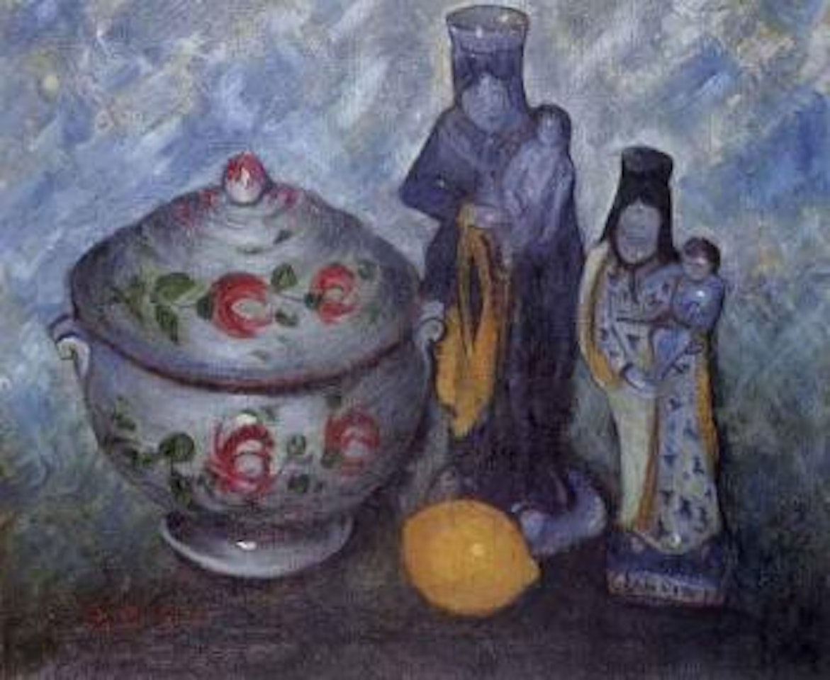 Nature morte aux faiences by Gustave Loiseau