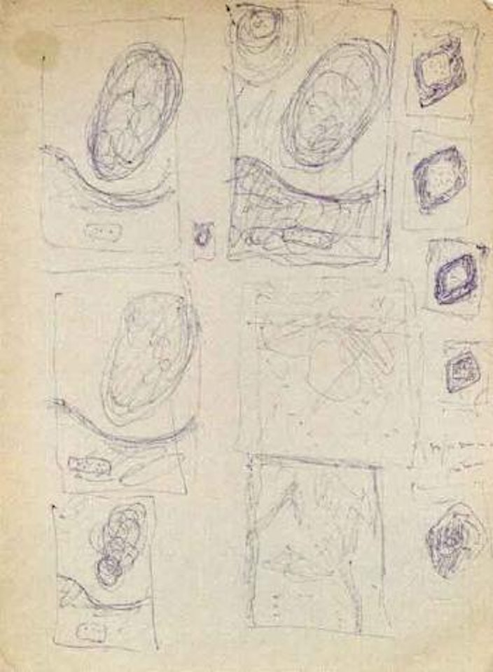 Studies by Lucio Fontana