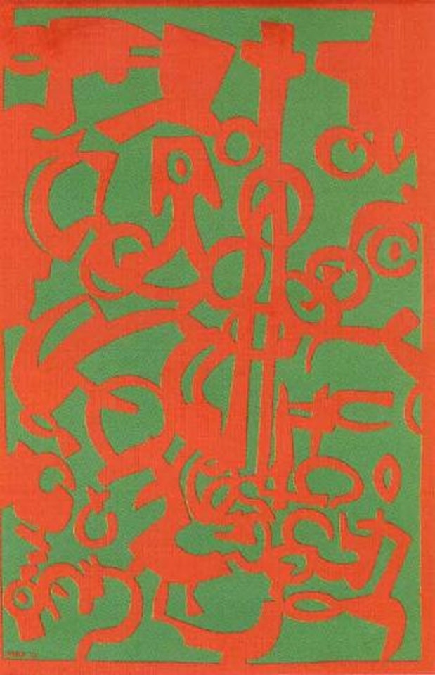 Green and orange by Carla Accardi