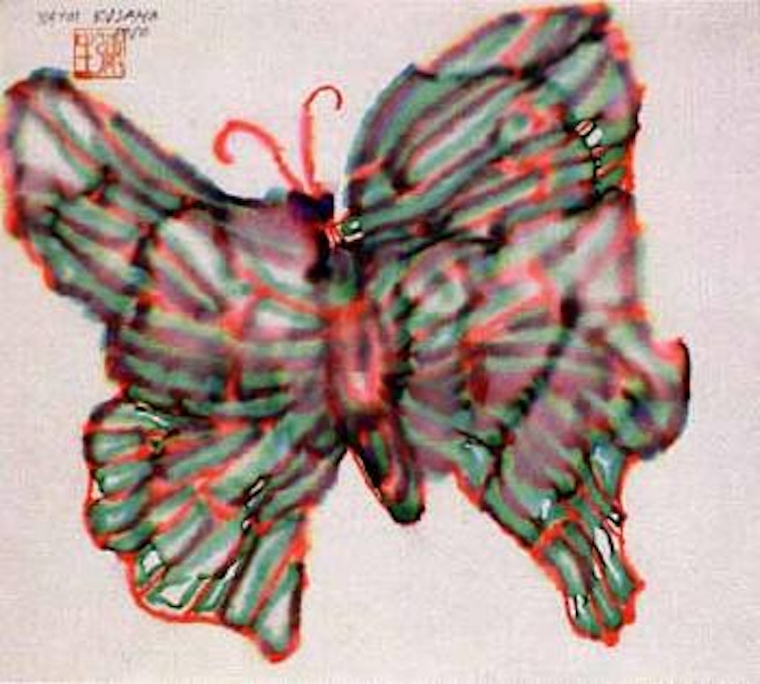 Butterfly by Yayoi Kusama