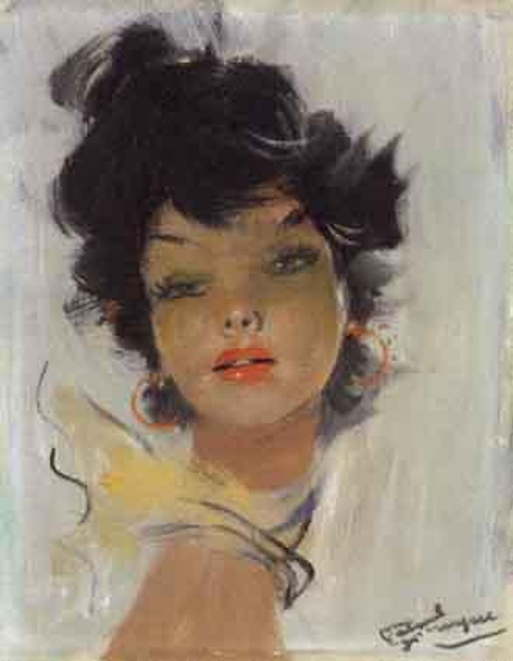 Portrait de Manola by Jean Gabriel Domergue