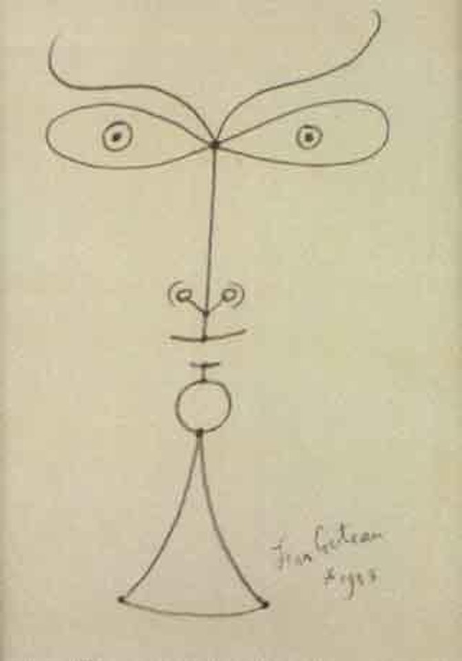 Visage by Jean Cocteau