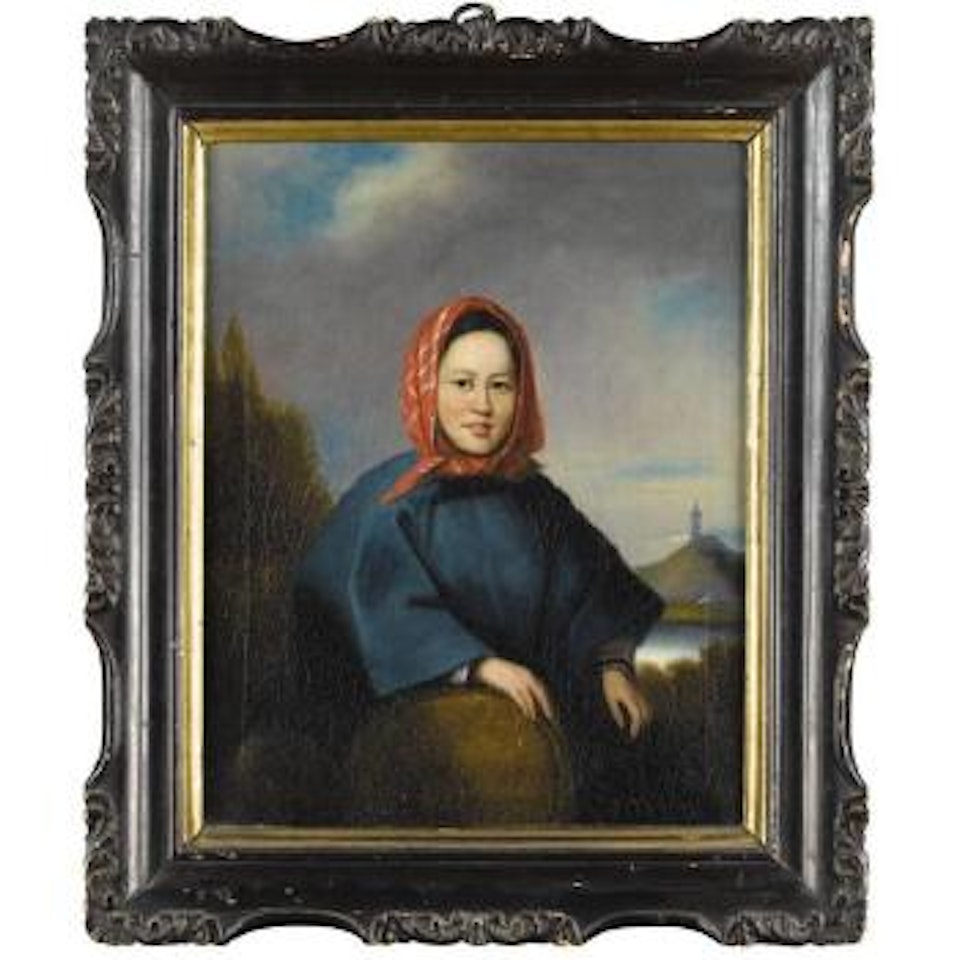 Portrait of boatwoman by George Chinnery