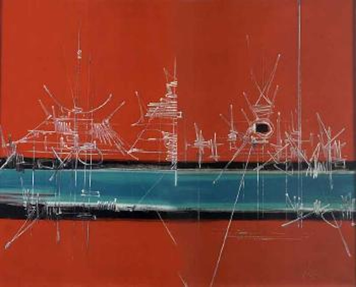 Abstract by Georges Mathieu