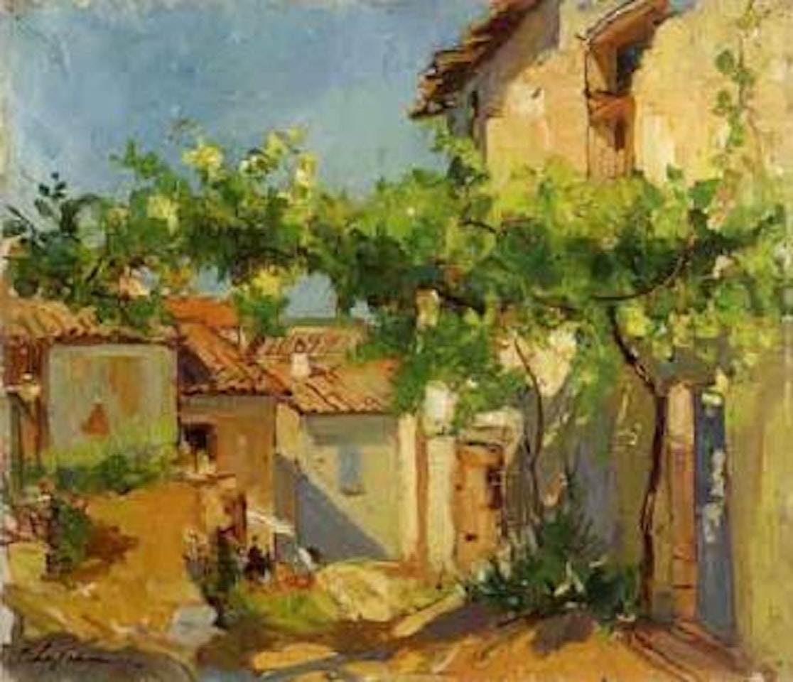 Treille by Georgij Aleksandrovic Lapschin