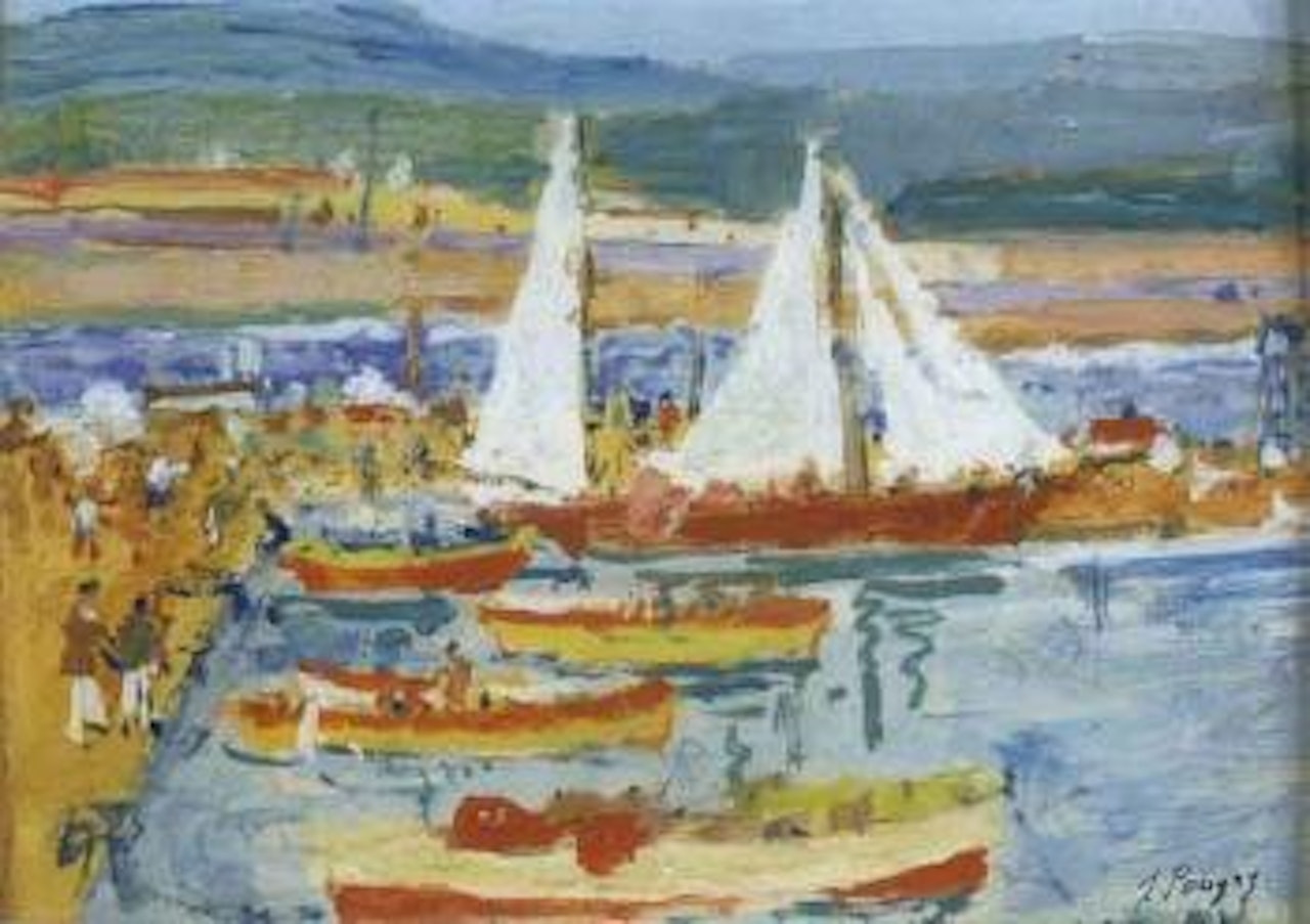 Voiliers by Jean Pougny