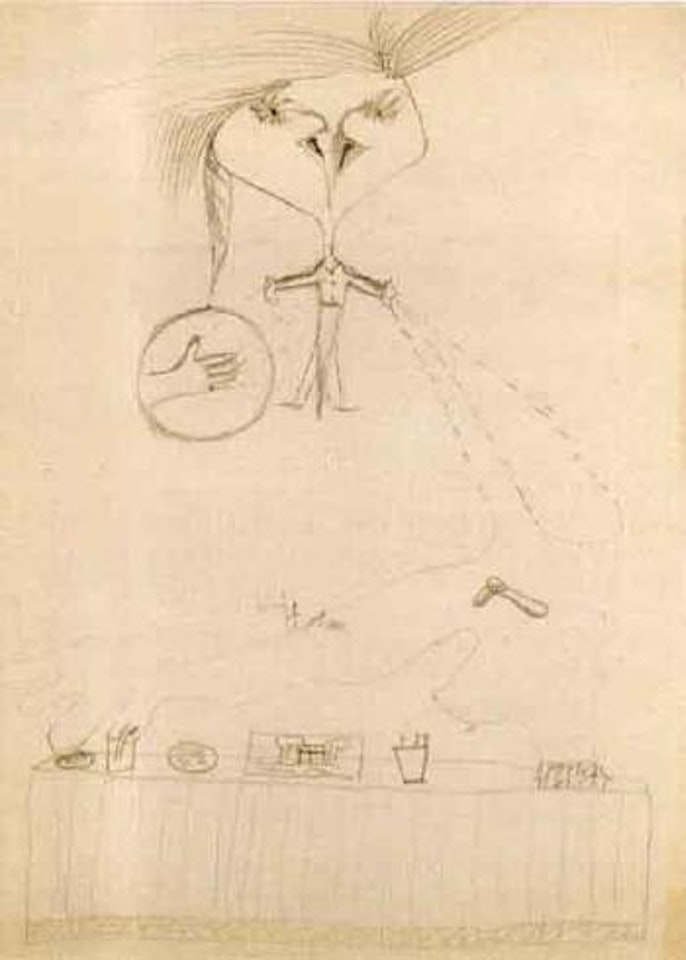 Cadavre exquis by Victor Brauner