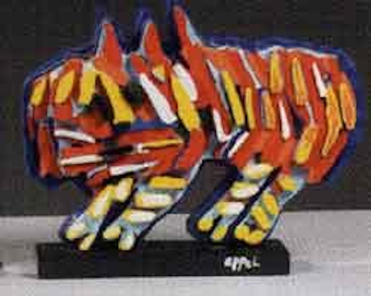 Clown cat by Karel Appel