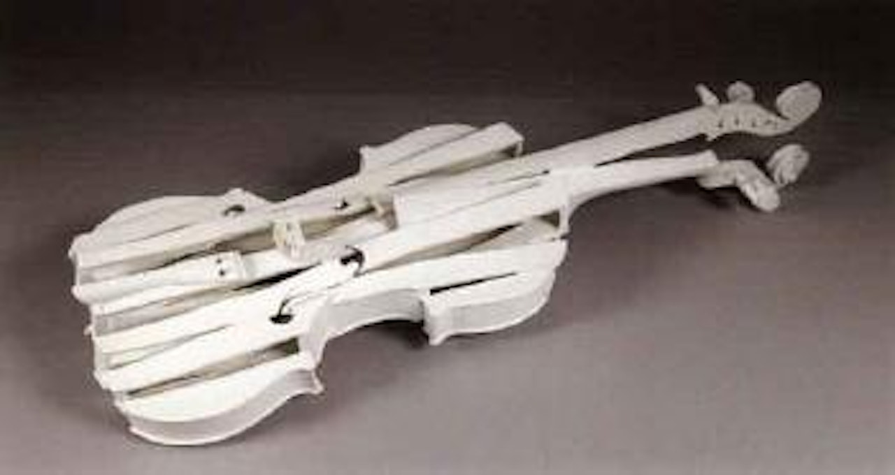 Violon decoupe by Arman