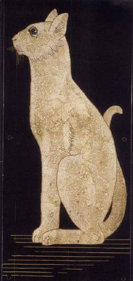 Chat siamois by Jean Dunand