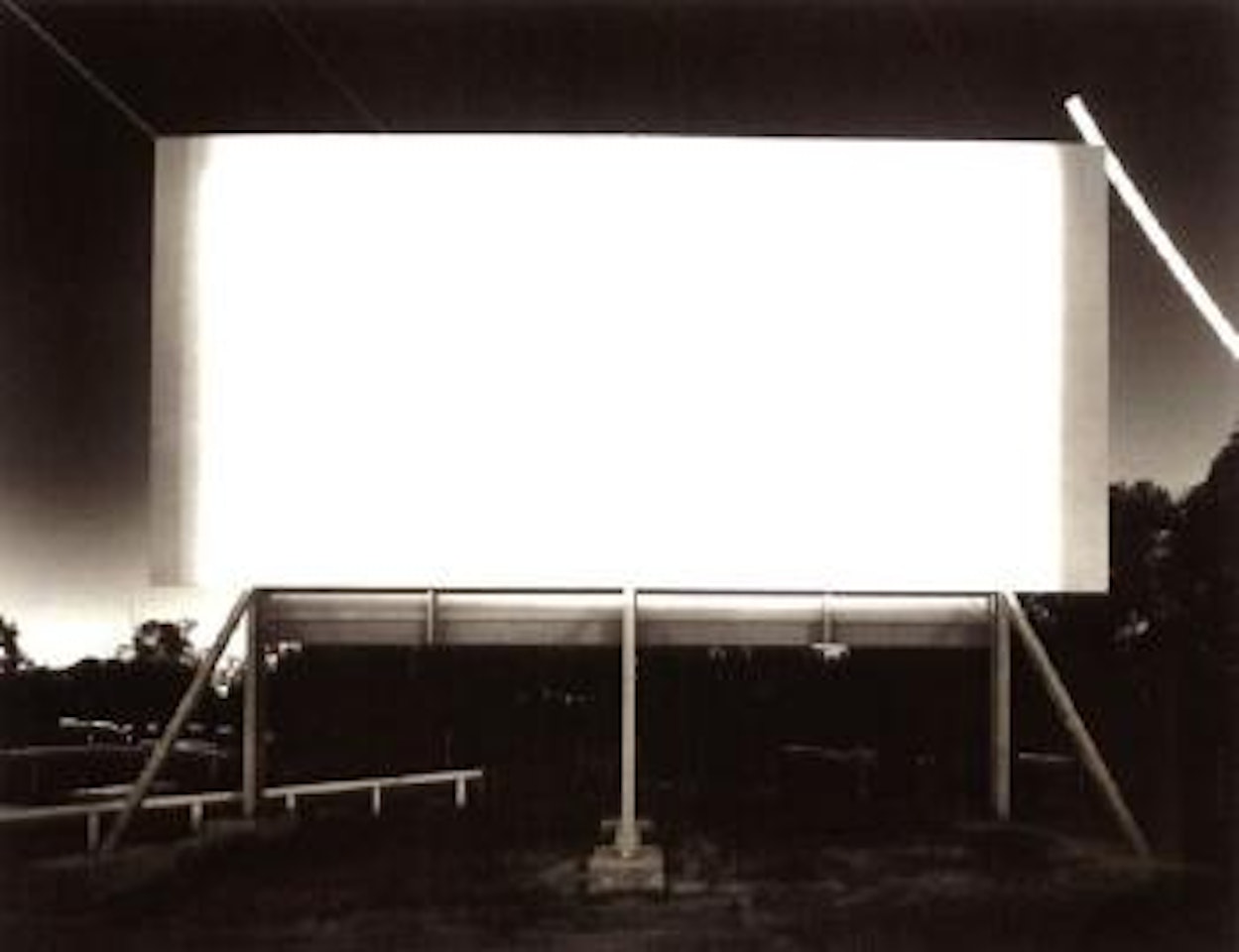 Stadium drive-in, Orange by Hiroshi Sugimoto