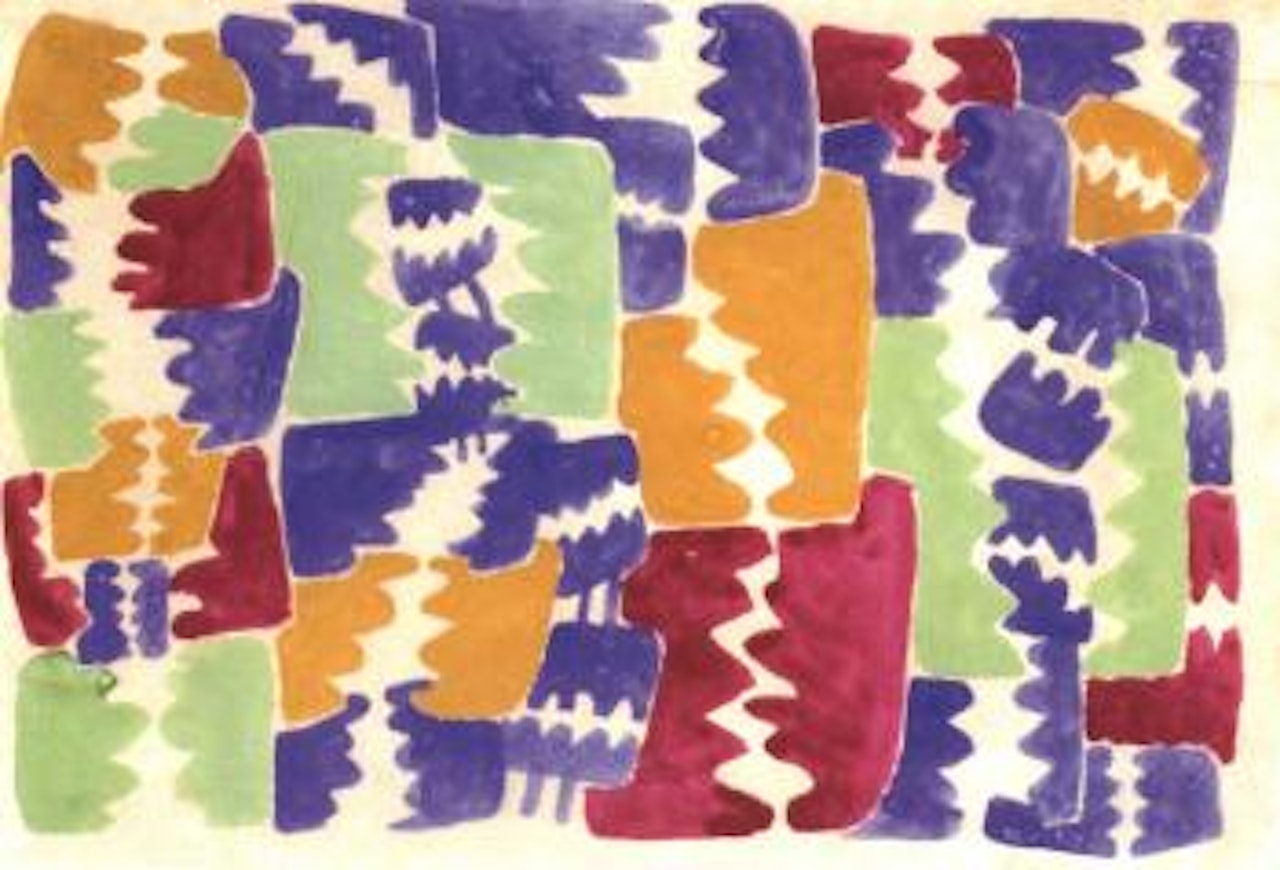 Composition by Giuseppe Capogrossi