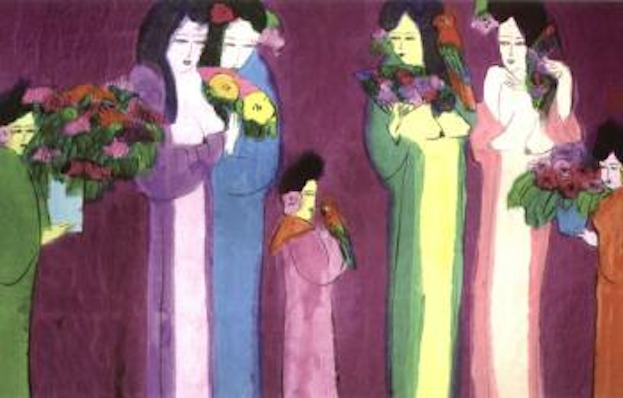 Untitled by Walasse Ting