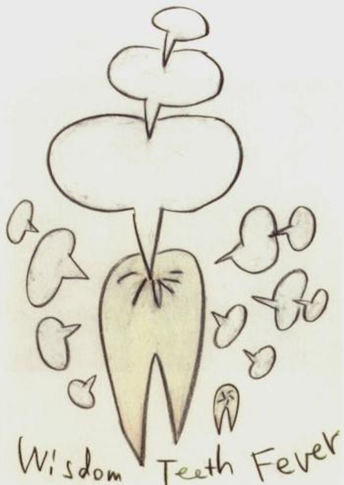 Wisdom teeth fever by Yoshitomo Nara