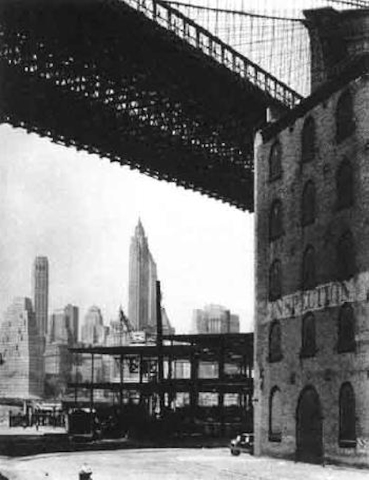 Brooklyn Bridge by Berenice Abbott