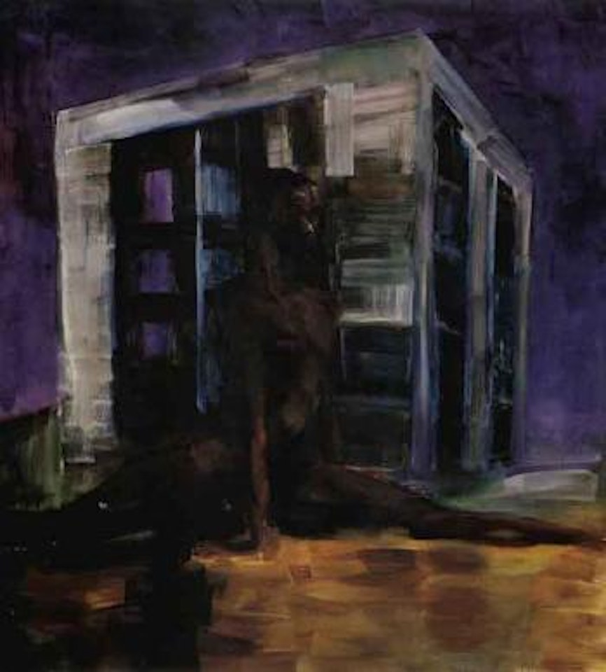 Desmond and bunker by Rainer Fetting