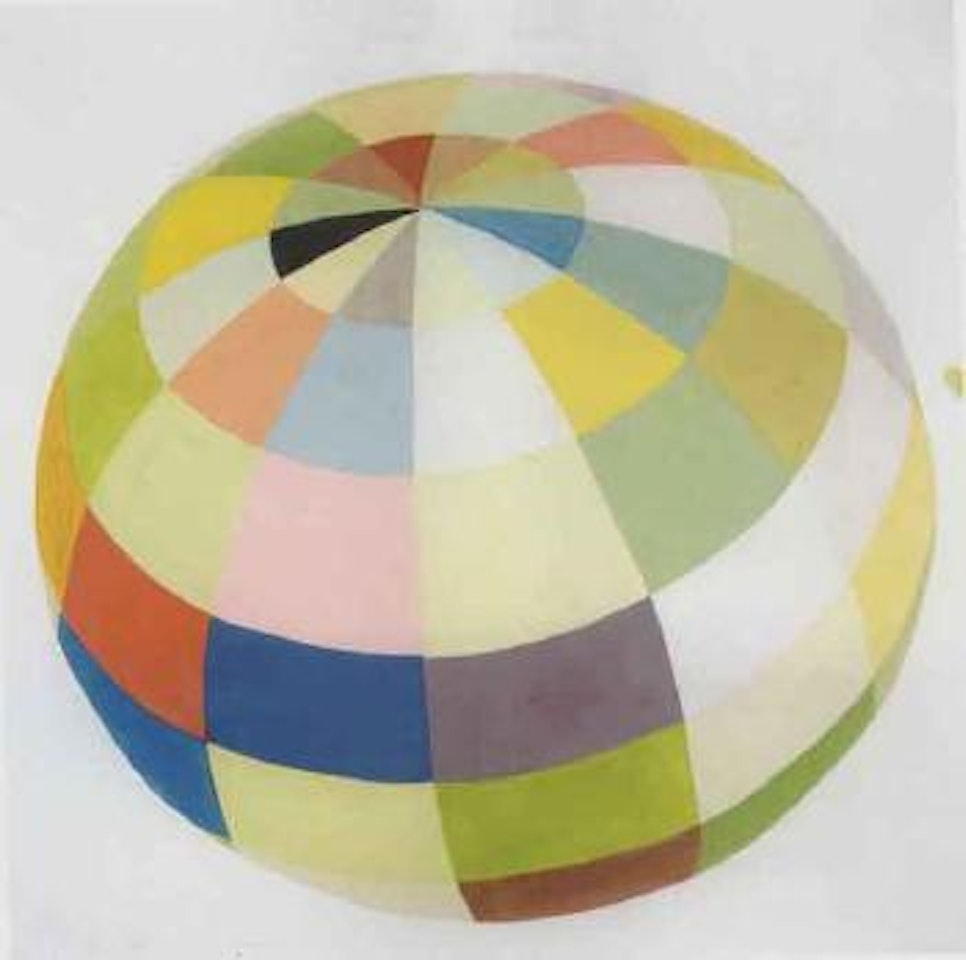 Ball of colour by Michel Majerus