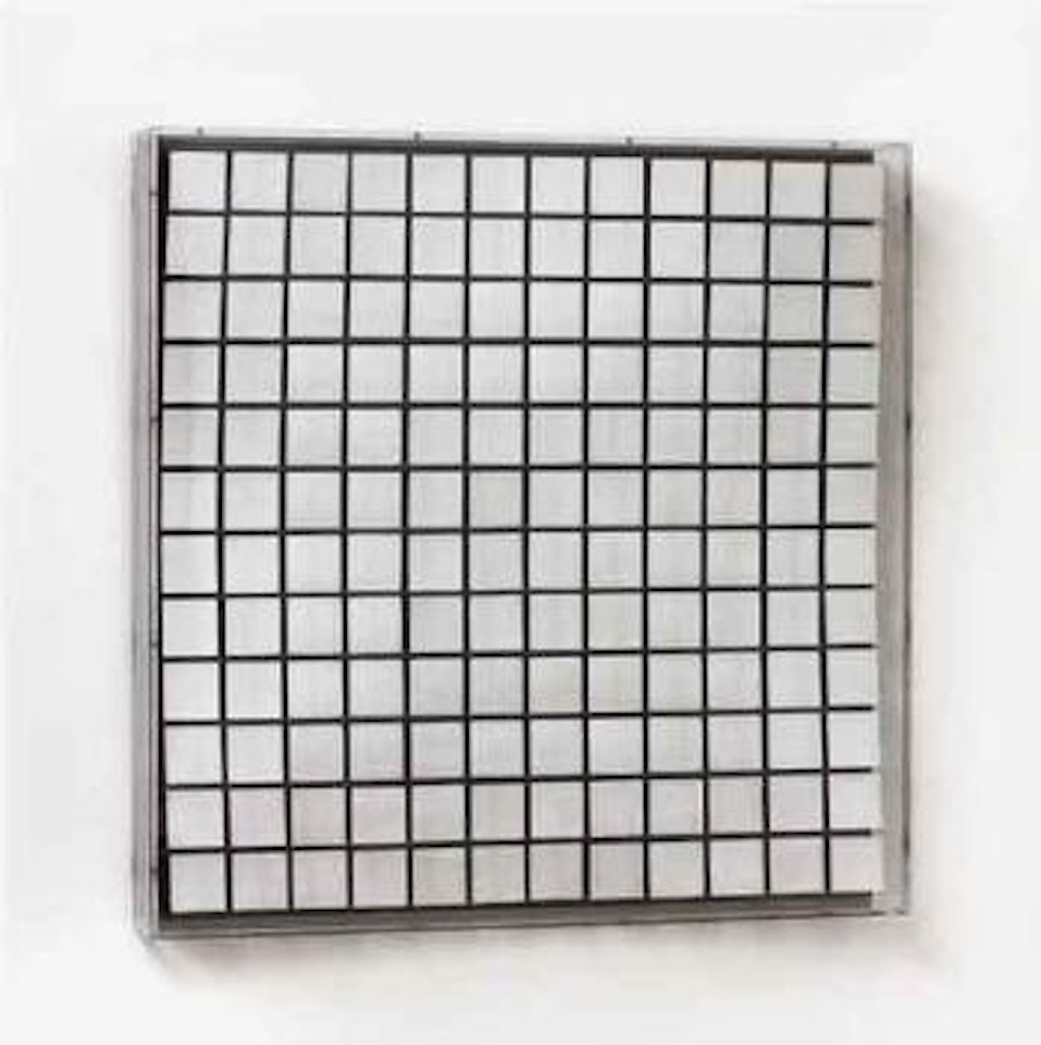 Mirror object by Adolf Luther