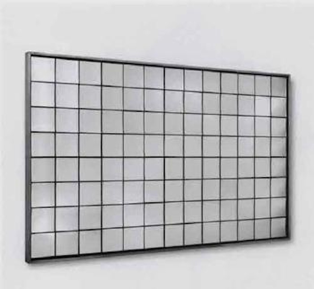 Mirror object by Adolf Luther