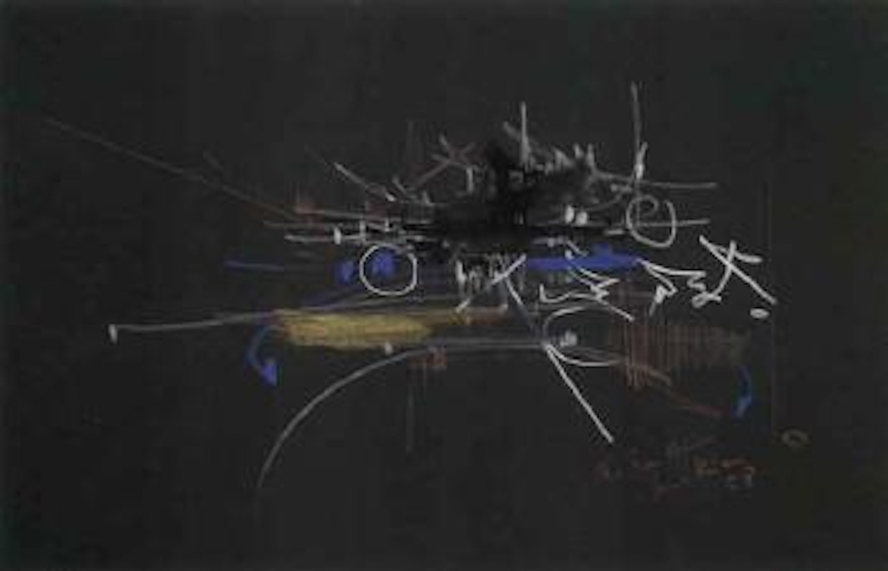 Untitled - composition by Georges Mathieu