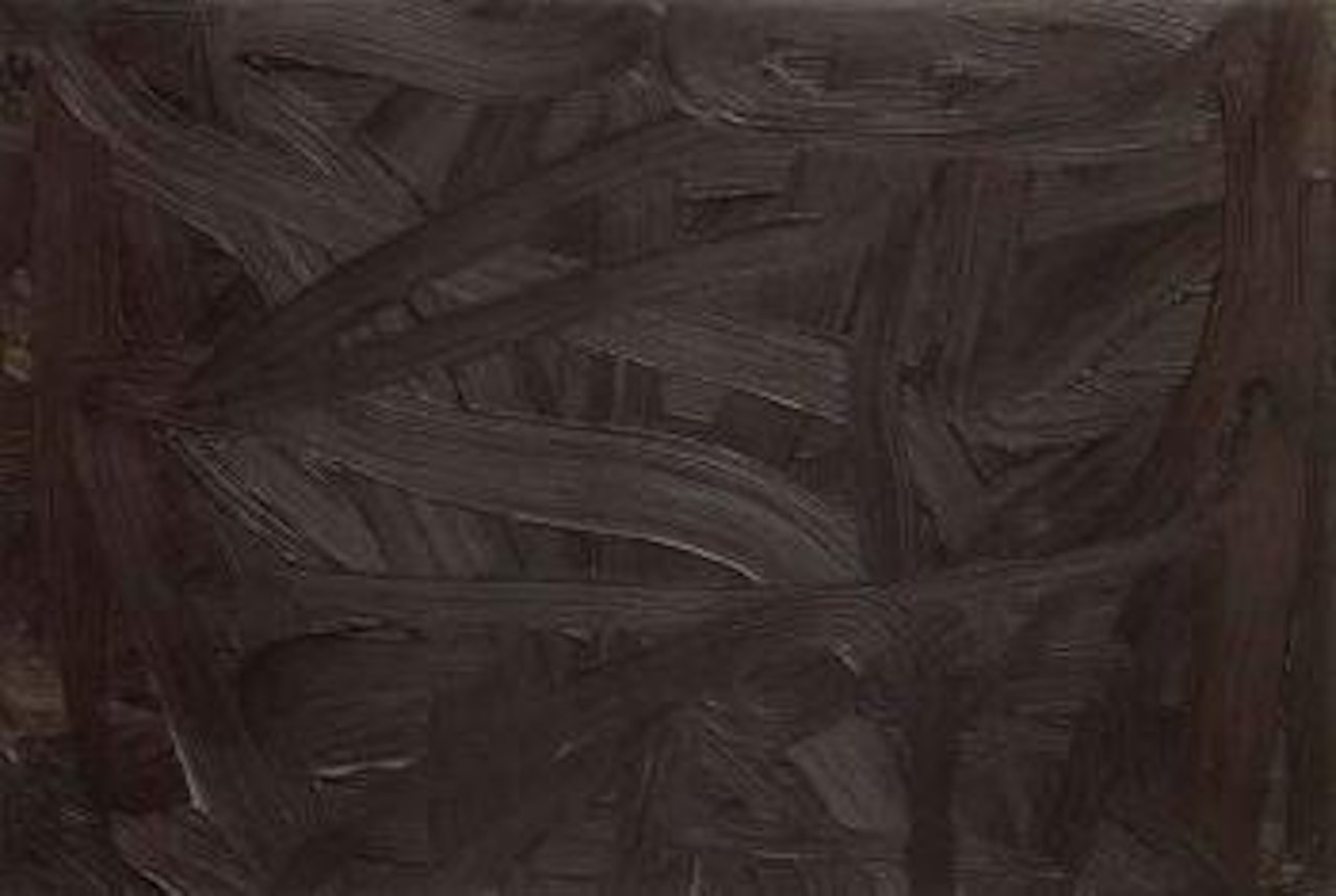 Composition in brown by Gerhard Richter