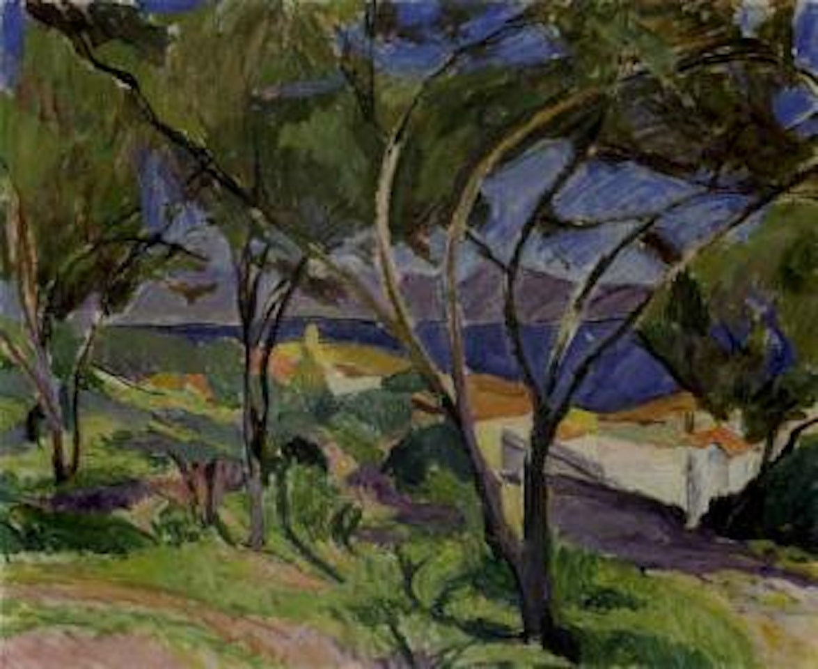 Landscape near Collioure by Hans Purrmann