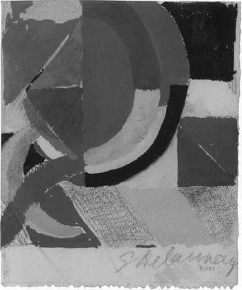 Rythmes couleurs by Sonia Delaunay