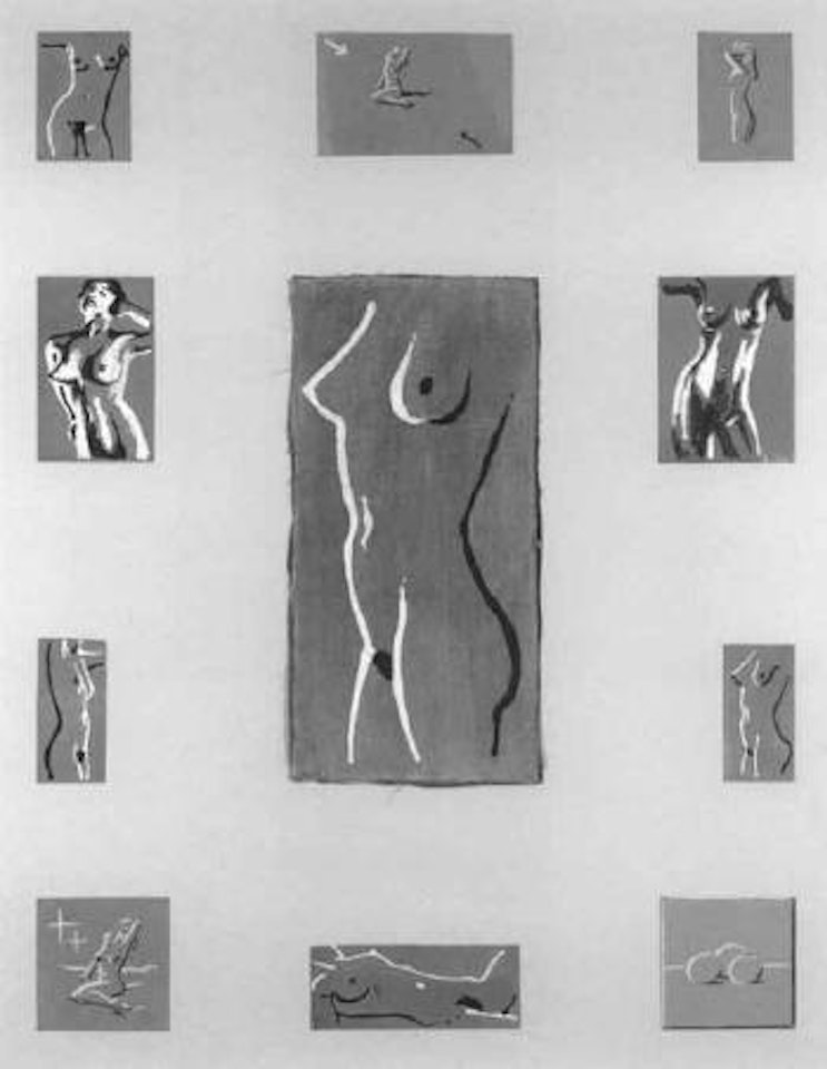 Black, white, grey, nudes and still life by Markus Raetz
