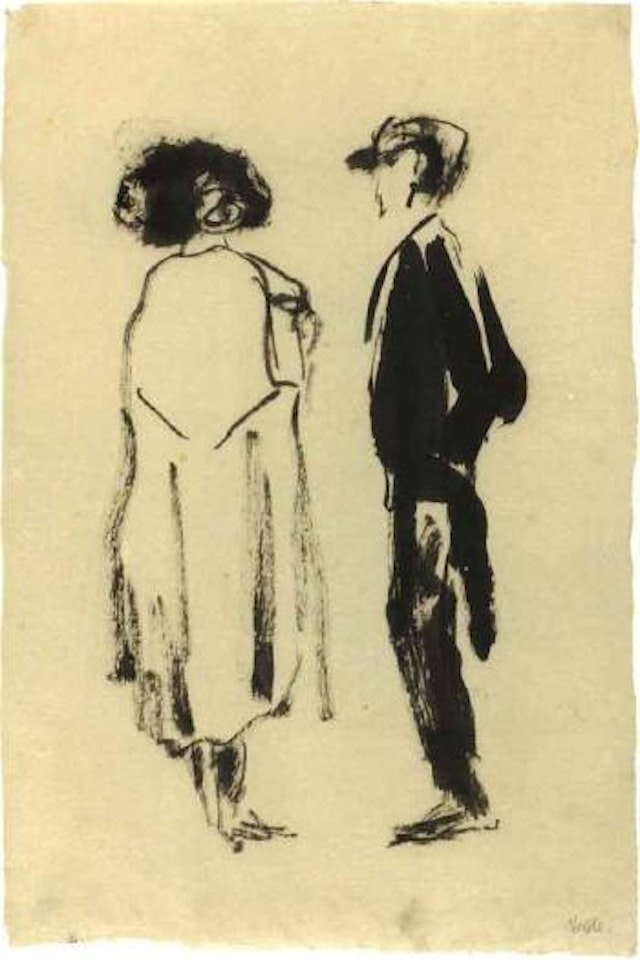 Masked ball by Emil Nolde