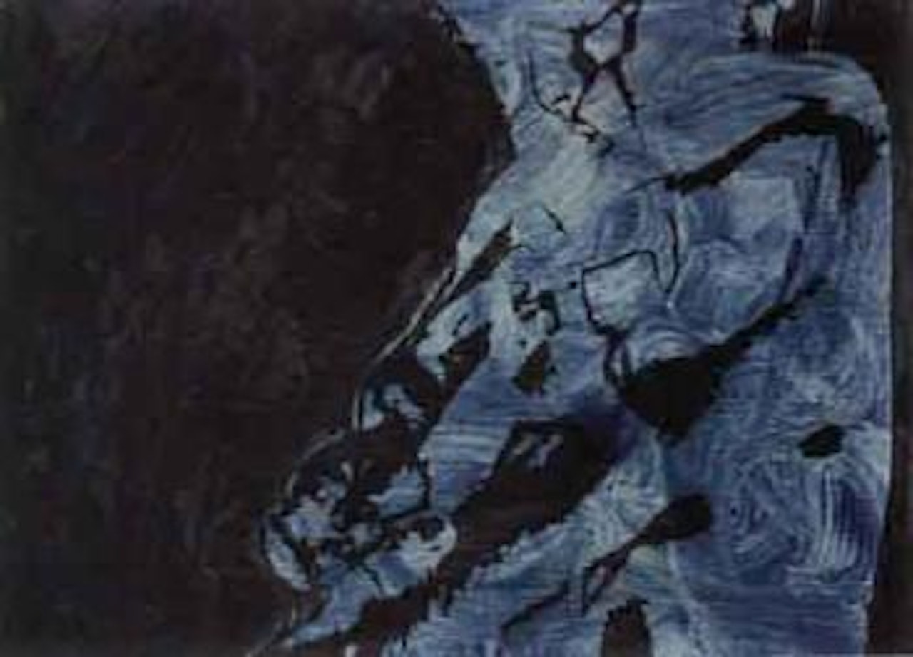 Obscure room by Tano Festa