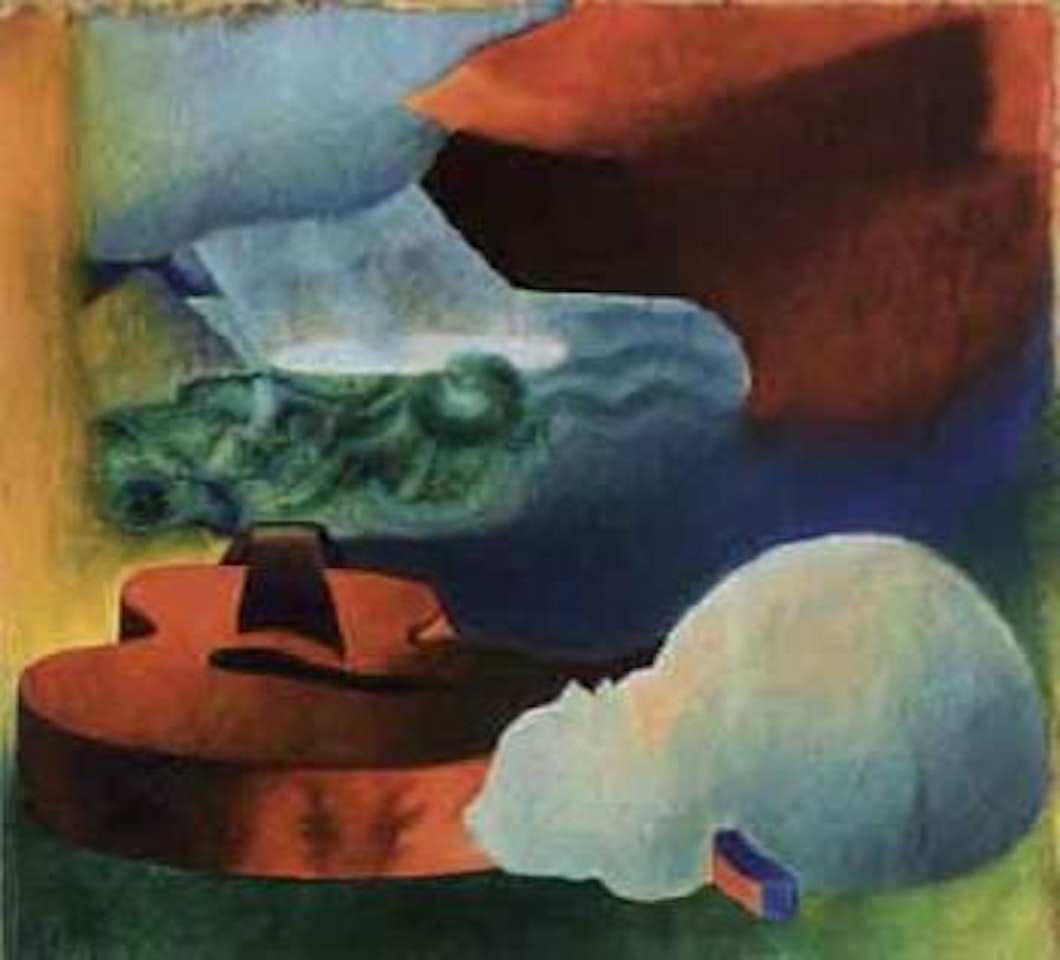 Still life with guitar by Leopold Survage