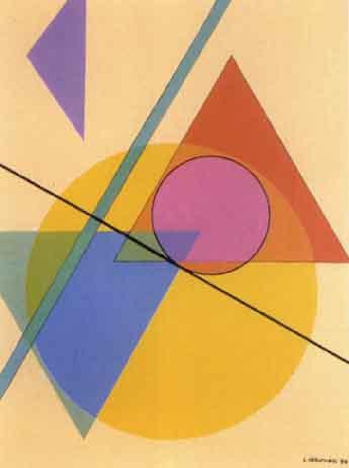 Composition KZIX by Luigi Veronesi