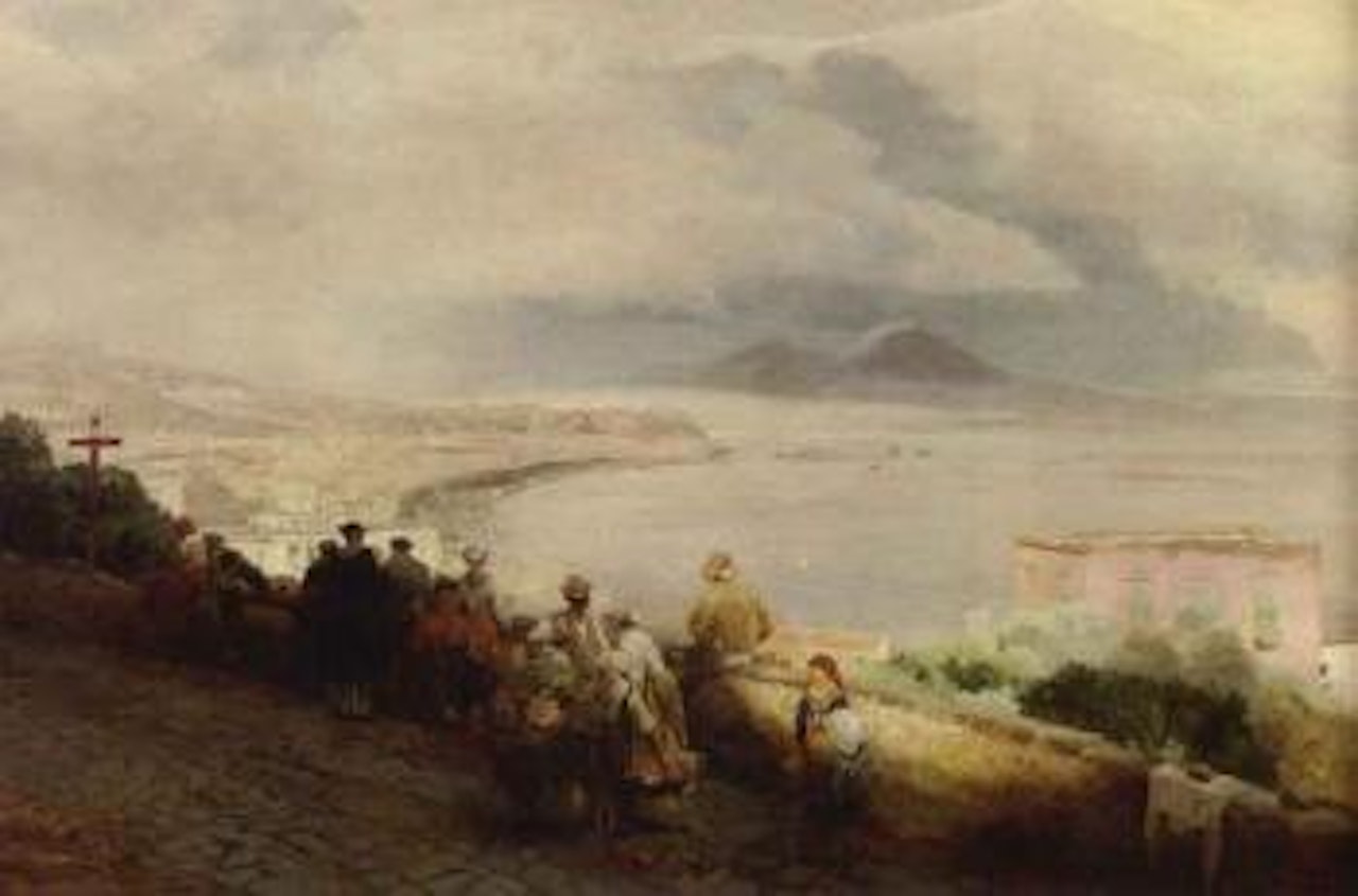 Neapolitan idyll by Oswald Achenbach