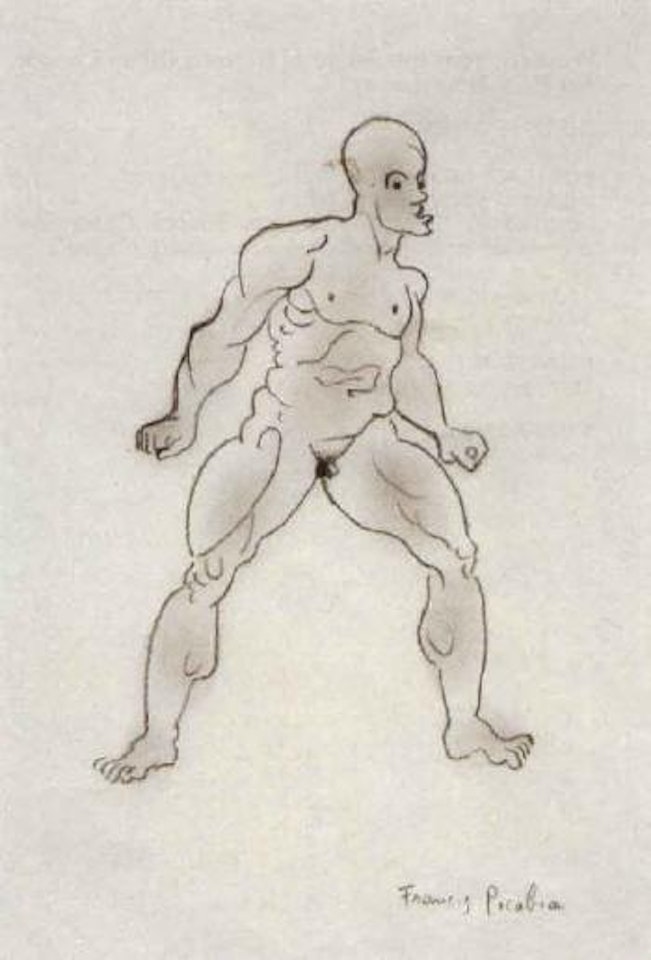 Wrestler by Francis Picabia