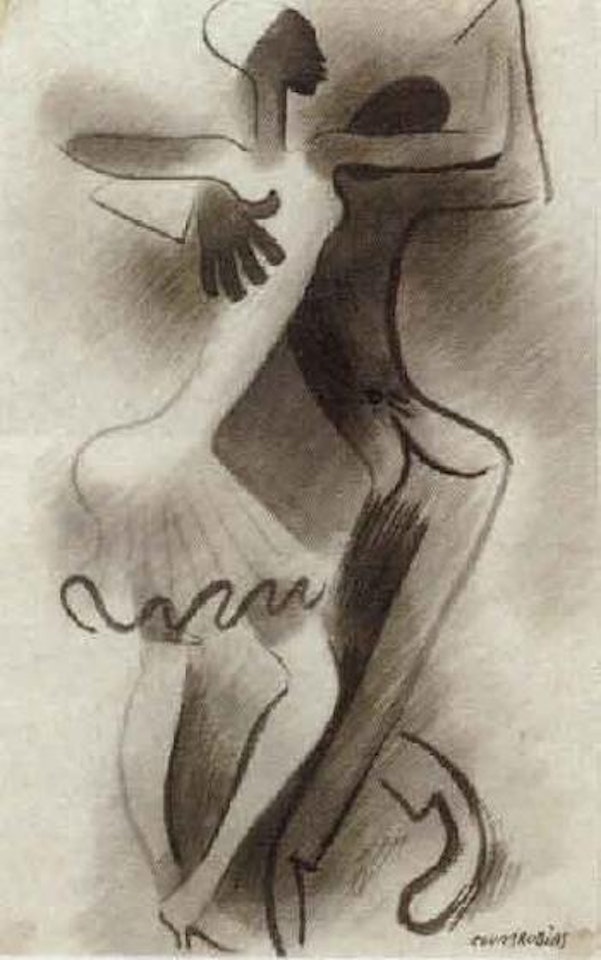 Two dancers by Miguel Covarrubias